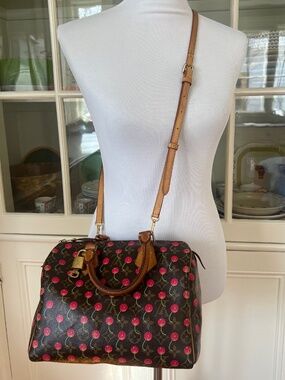 Louis Vuitton Takashi Murakami Monogram Cerises Cherry Speedy 25 Limited Edition